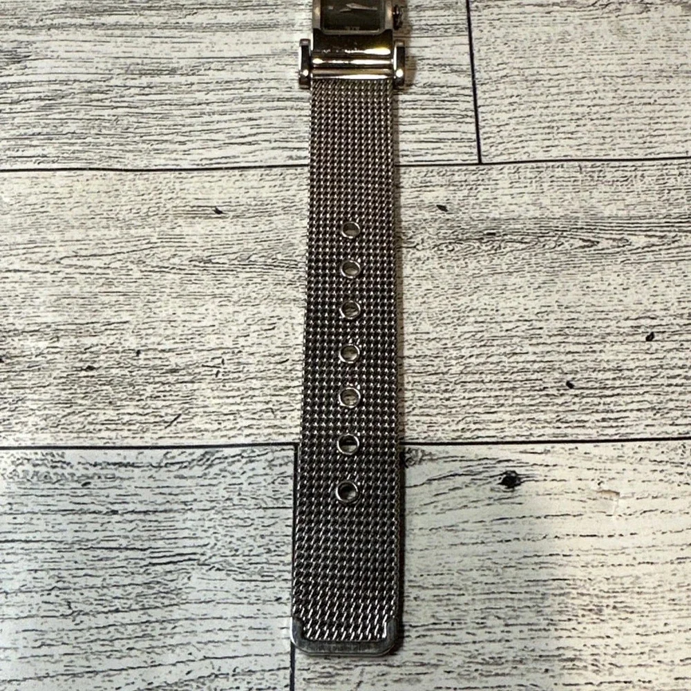 SEIKO Women's Stainless Quartz Watch Mesh Bracelet 1N00-OMCO R2 Vintage Untested